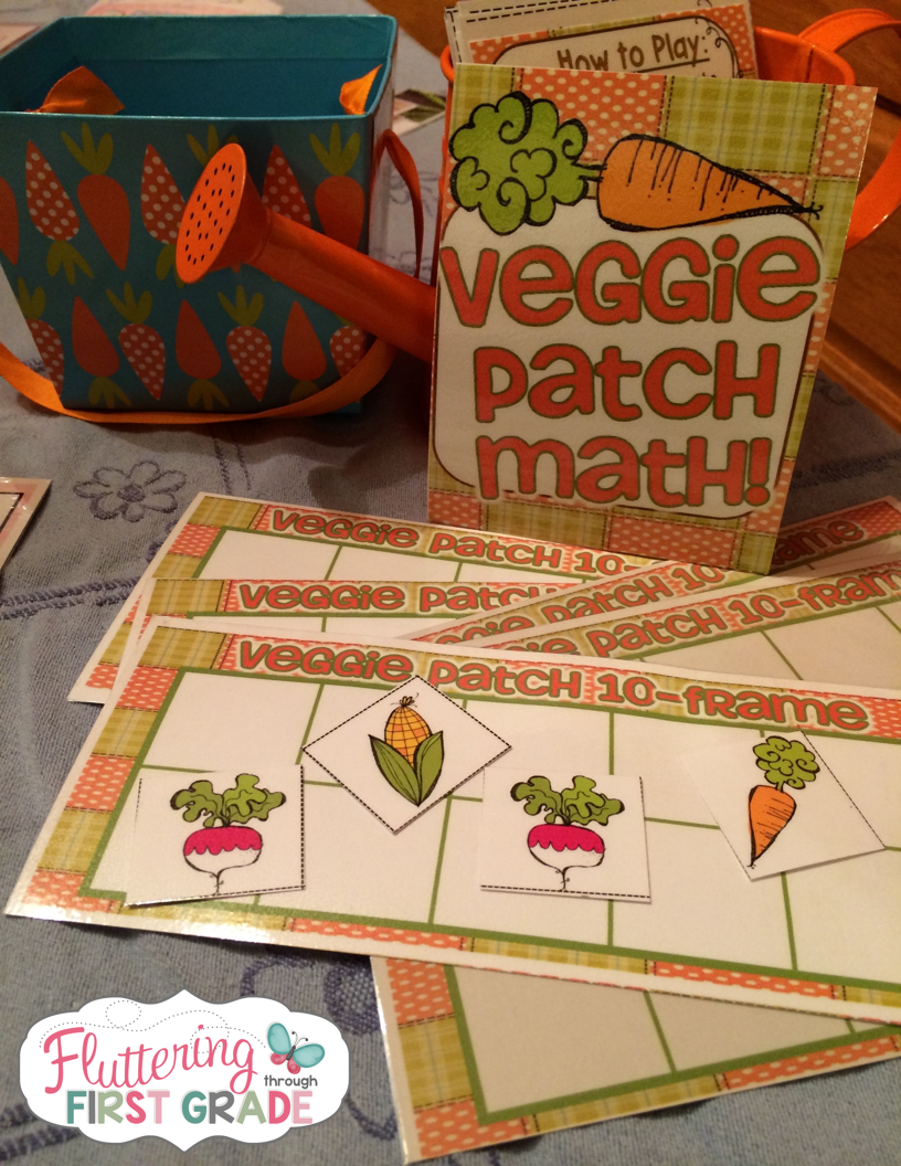 The Tale of Peter Rabbit veggie patch math