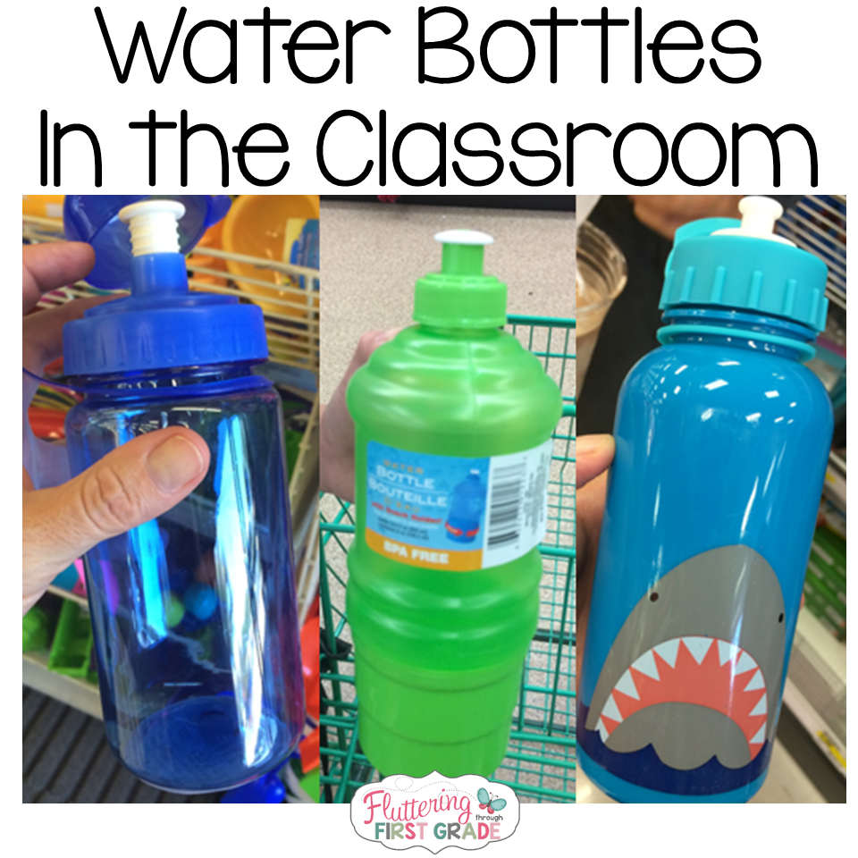 Managing Water Bottles in the Classroom - The Kindergarten Connection
