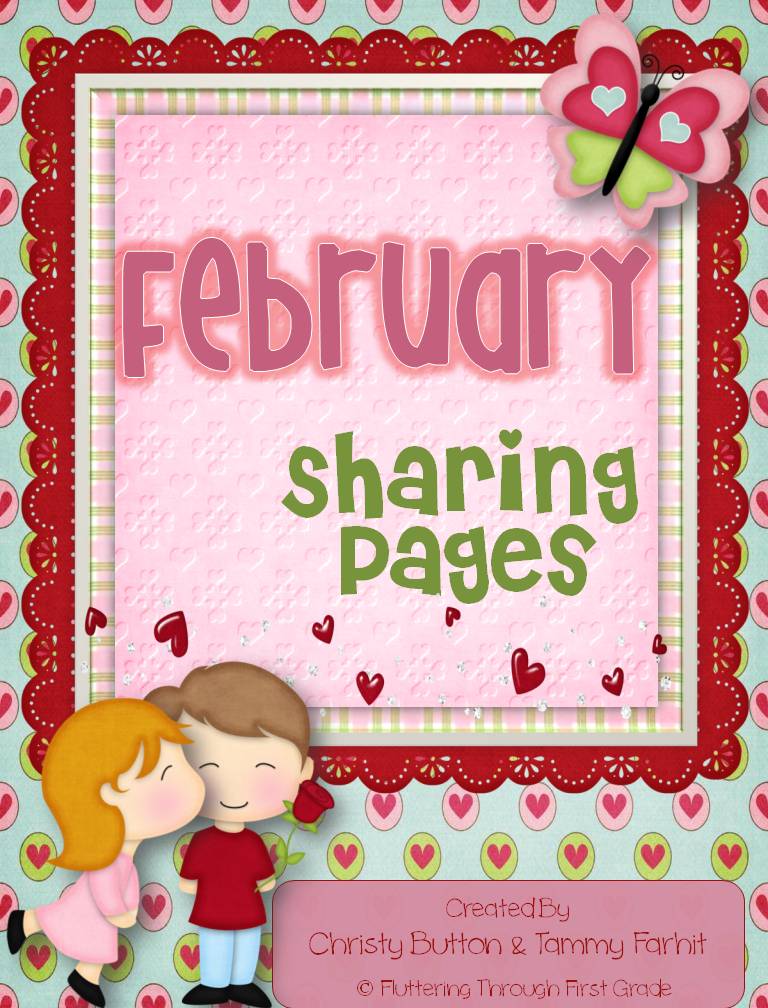 http://www.teacherspayteachers.com/Product/February-Writing-Pages-for-Class-Share-Time-464374