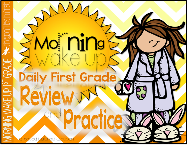 http://www.teacherspayteachers.com/Product/Morning-Wake-Up-1st-Grade-Common-Core-ELA-and-Math-UNIT-1-812305