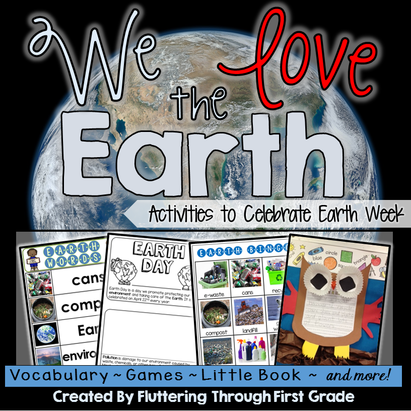 Earth week activities for the primary classroom.