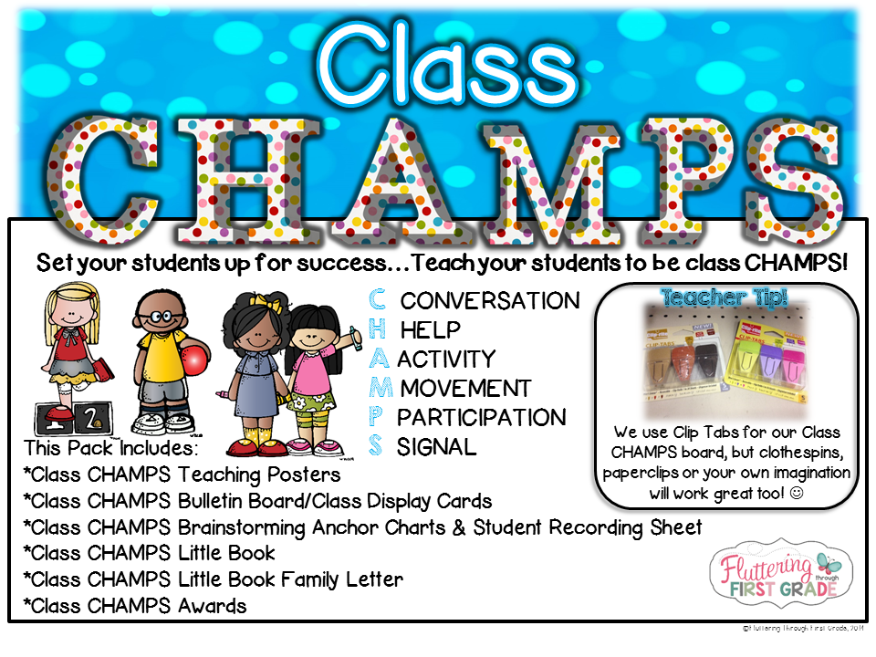 CHAMPS Classroom Management for little champions