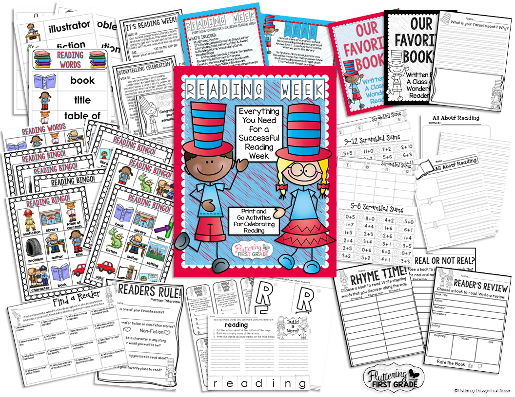 Read Across America activities for the primary classroom