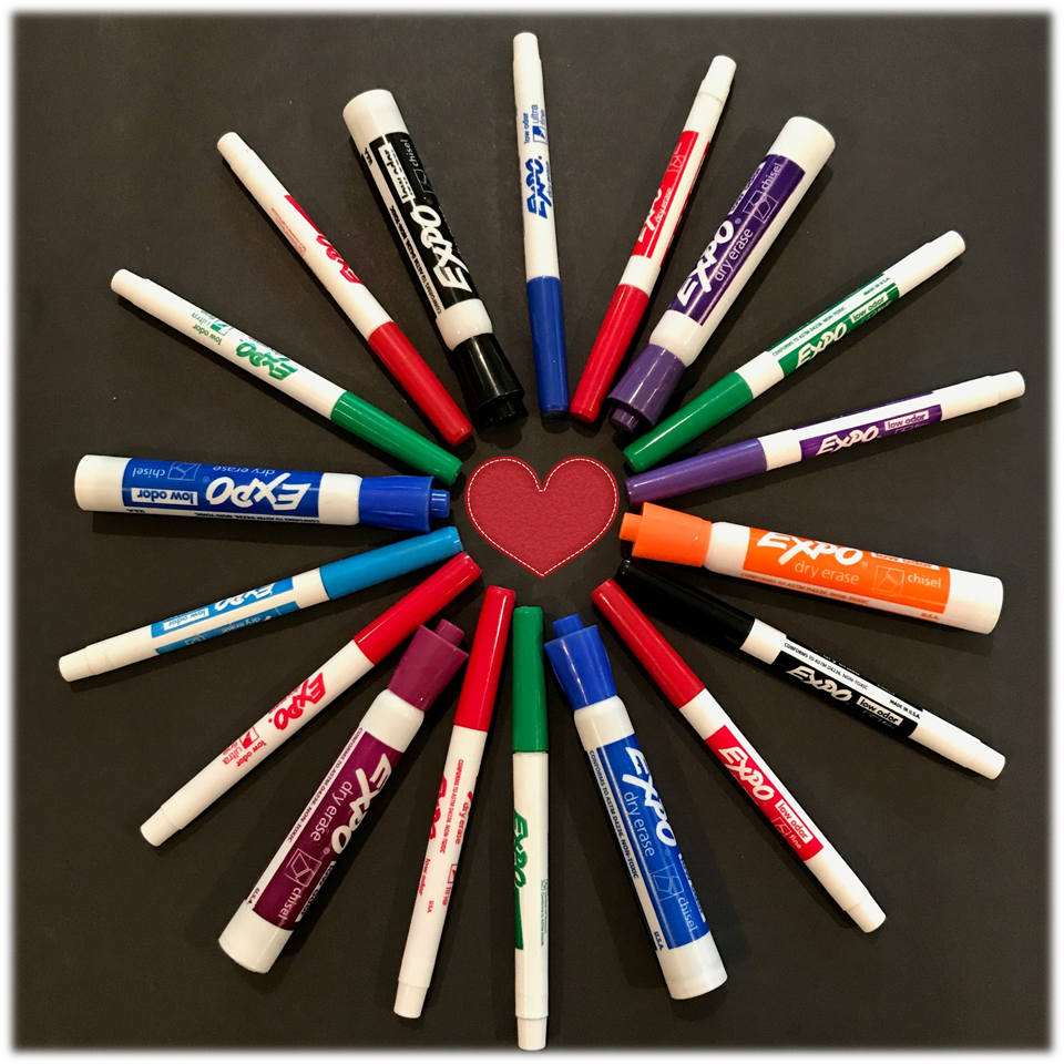 Dry erase markers in the classroom...A MUST have!