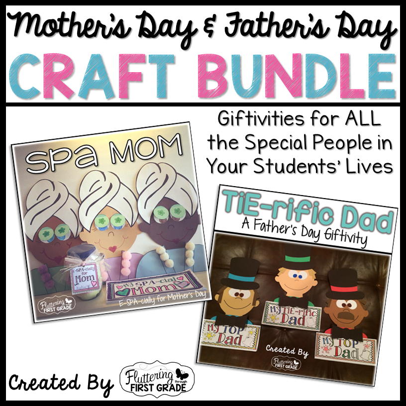 Mother's and Father's Day crafts for the classroom