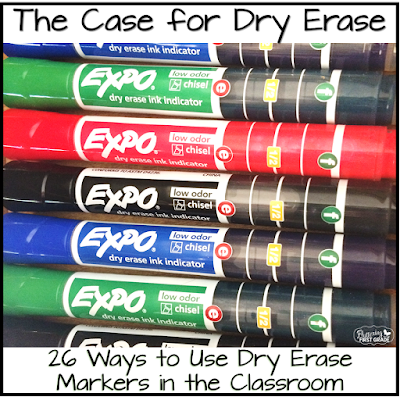 26 ways to use dry erase markers in the classroom