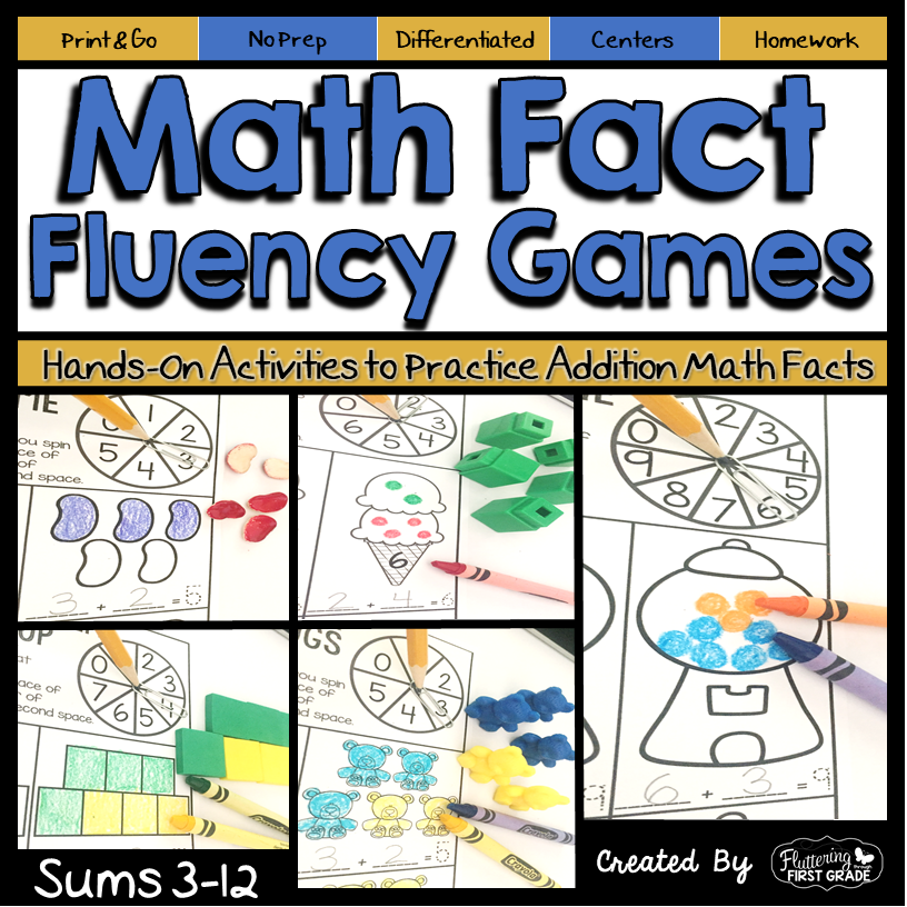 Math fact fluency made fun!