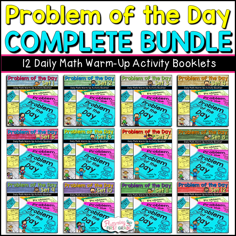 Problem of the Day Daily Math Warm-Up Booklets
