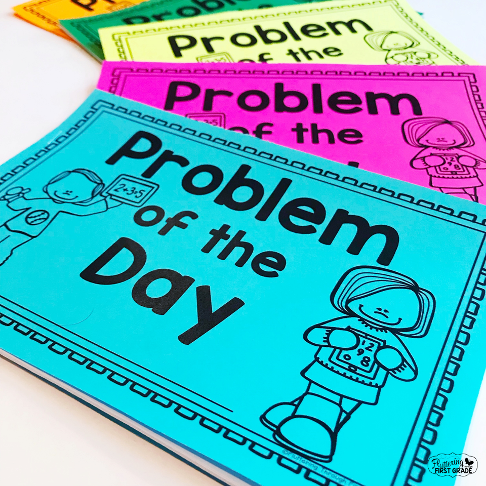 Daily math warm up booklets - Problem of the Day