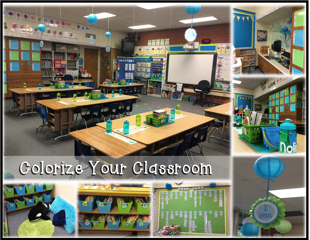 Classroom decor and more! Customize your classroom with a color scheme.
