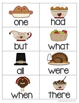 Build a Turkey: Mystery Sight Word Hangman Twist Game